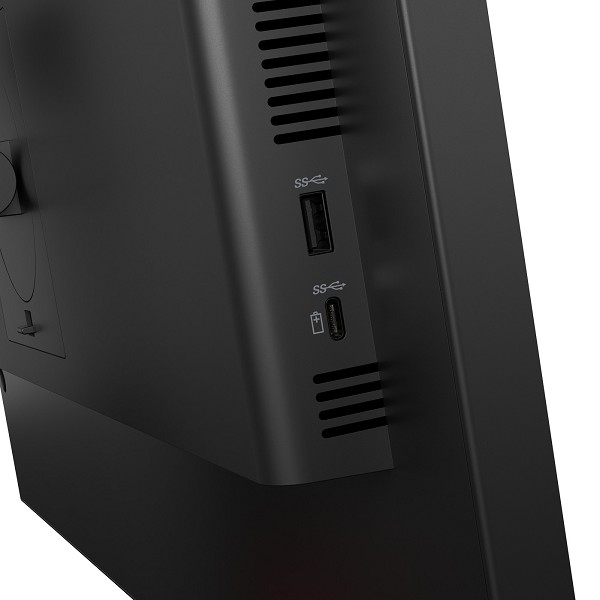 Lenovo ThinkVision T27UD-40 - LED-Monitor - 68.6 cm (27") vorn rechts