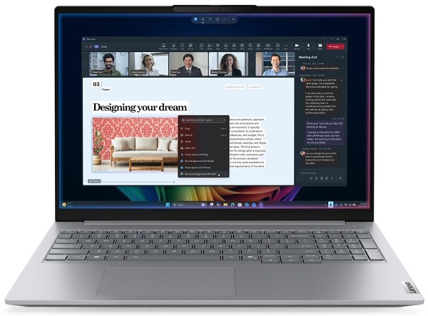 Lenovo ThinkBook 16 G9 IPL - 16", Intel Core Ultra 7 355, 16 GB R 462