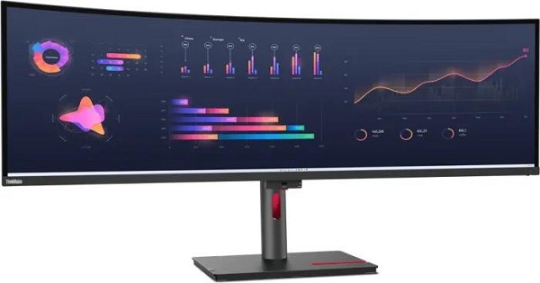 Preview: Lenovo ThinkVision P49w-30 - LED-Monitor - gebogen hinten