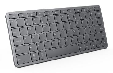 Preview: Lenovo Multi-Device Wireless Keyboard USB Typ-C Gr rechts