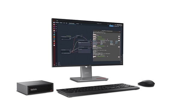 Lenovo ThinkStation PGX – NVIDIA GB10 Grace Blackw vorn rechts