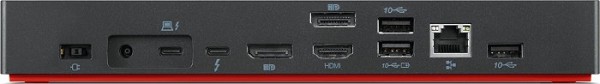 Preview: Lenovo ThinkPad Thunderbolt 4 WorkStation Dock - Port Replic rechts