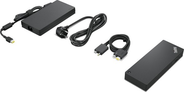 Lenovo ThinkPad Thunderbolt 4 WorkStation Dock - Port Replic außen