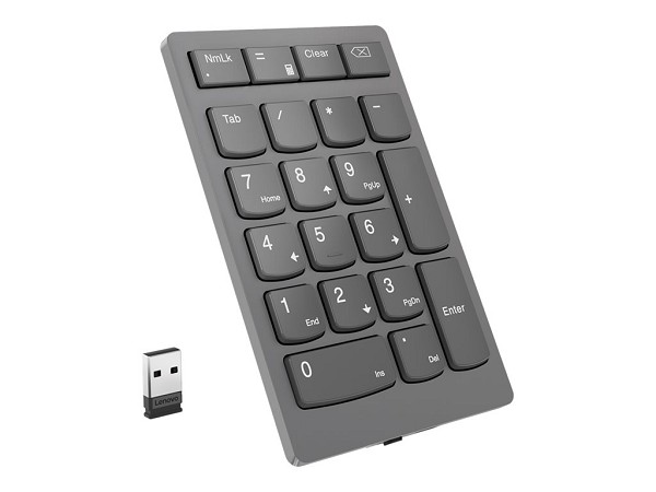 Preview: Lenovo Go Wireless Numeric Keypad - Tastenfeld - S hinten