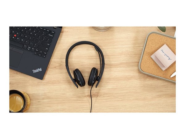 LENOVO Lenovo Wired ANC Headset Gen 2 (UC/Zoom) vorn links