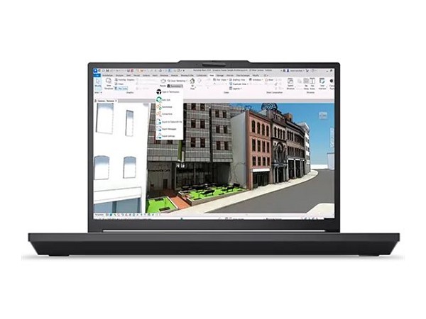 Preview: Lenovo ThinkPad T16g G3, Black, Core Ultra 7 255HX, 64GB RAM hinten