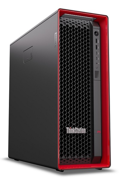 Preview: Lenovo ThinkStation P5 Intel® Xeon® 32 GB DDR5-SDR hinten