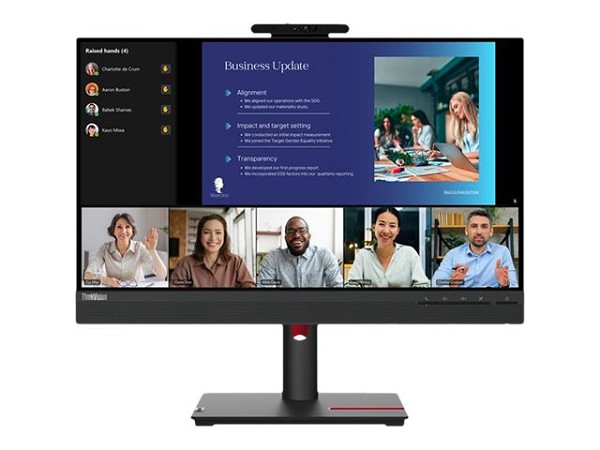 Preview: Lenovo ThinkVision T24v-30 - LED-Monitor - Full HD hinten
