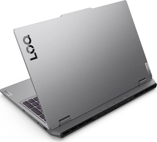 Preview: Lenovo LOQ 15IRX10, Luna Grey, Core i5-13450HX, 16 hinten