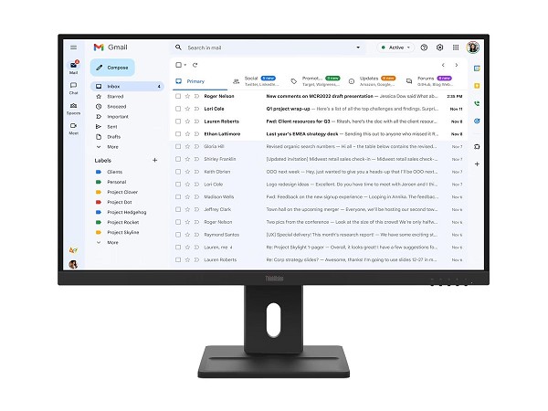 Lenovo ThinkVision E27-40 - LED-Monitor - 68.6 cm (27