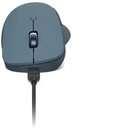 Preview: Lenovo Yoga Pro Maus, Tidal Teal, Bluetooth hinten