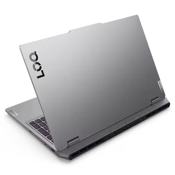 Preview: Lenovo LOQ Essential 15IRX11, Luna Grey, Core i5-13450HX, 16 hinten