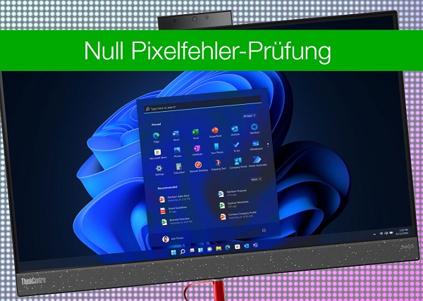 Null Pixelfehlerprüfung