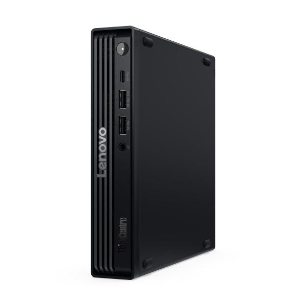 Lenovo ThinkCentre M70q Gen 6 Tiny, Black, Core Ultra 7 265T hinten