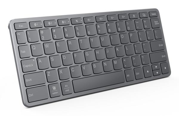 Lenovo Multi-Device Wireless Keyboard USB Typ-C Gr rechts