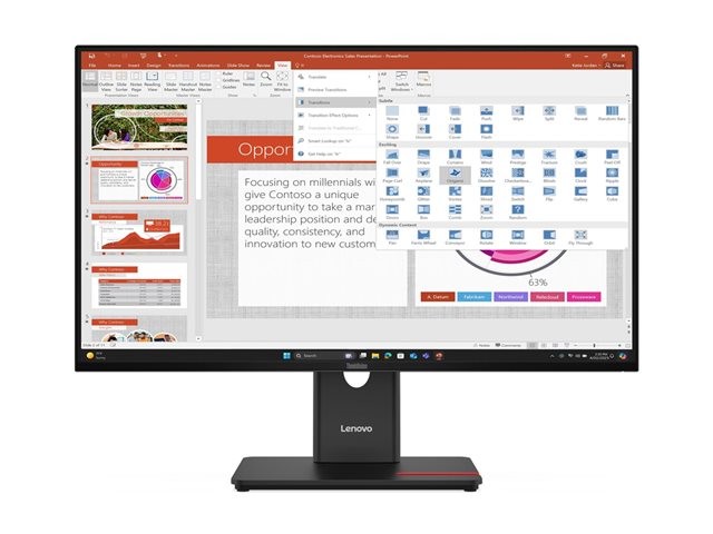 Lenovo ThinkVision T27-40 - LED-Monitor - Full HD