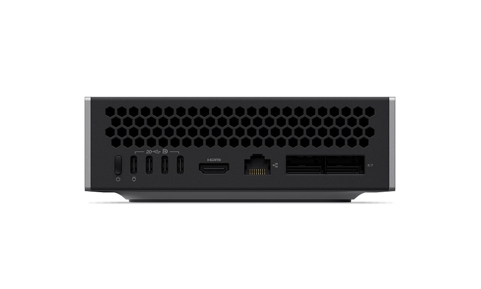 Lenovo ThinkStation PGX – NVIDIA GB10 Grace Blackw hinten