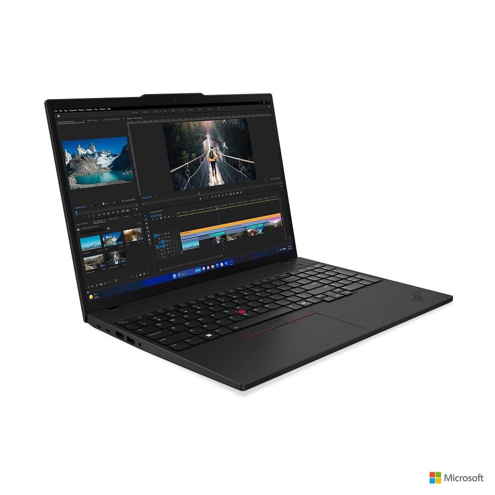Lenovo ThinkPad T16 Gen 3 – 16", Intel Core Ultra 5 135U, 16 hinten
