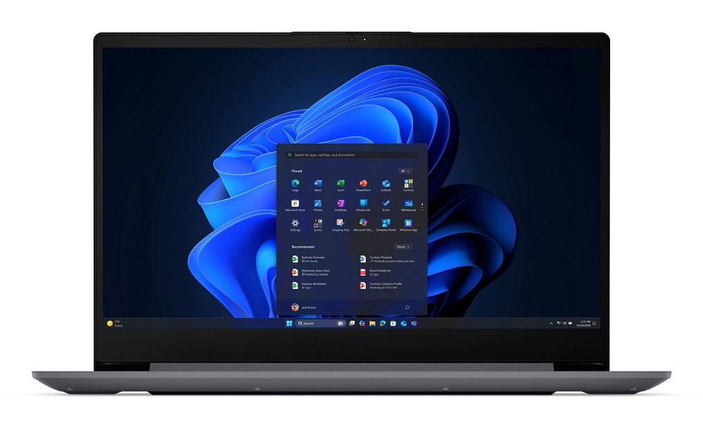Lenovo V17 G7 IWC Intel Core 5 320 Laptop 43,9 cm hinten