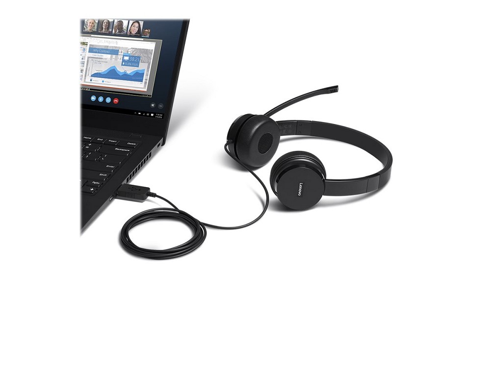 Lenovo 100 - Headset  links links