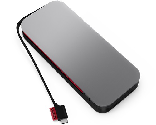 Lenovo Go Lithium-Ion (Li-Ion) 20000 mAh Schwarz, hinten