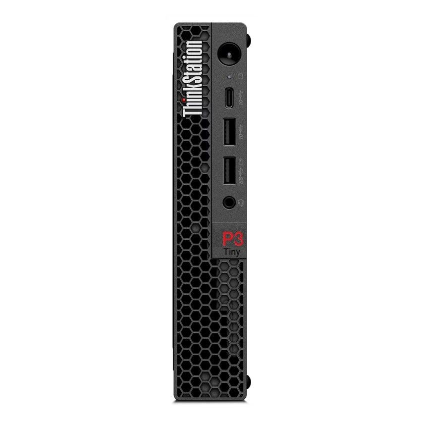 Lenovo ThinkStation P3 - Intel Core i5-14600, 32 GB RAM, 1 T hinten