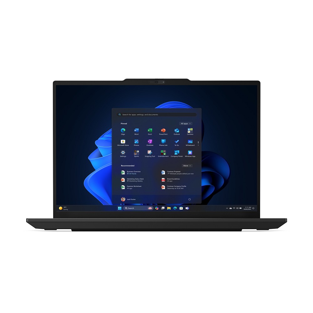 Lenovo ThinkPad E14 Gen 7 (Intel) Intel Core Ultra oben