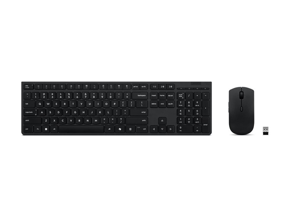 Lenovo Professional - Tastatur-und-Maus-Set - full hinten