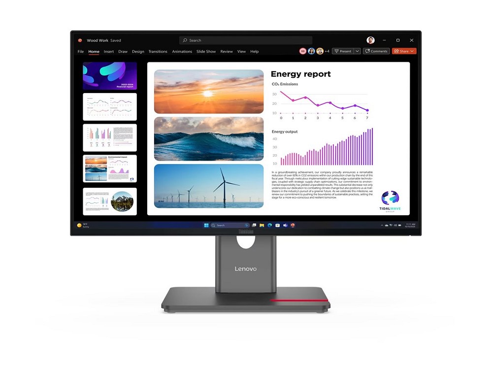 Lenovo ThinkVision P24Q-40 - LED-Monitor - 61 cm (