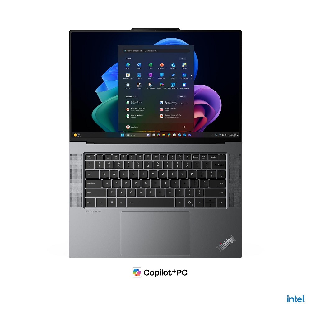 Lenovo ThinkPad X9-15p Gen 1 Aura Edition Copilot+ vorn rechts