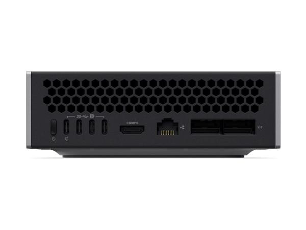 Lenovo ThinkStation PGX, SFF 1,13L, NVIDIA GB10 Grace Blackw hinten