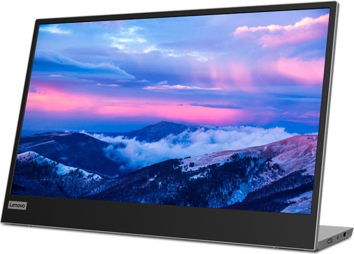 Lenovo ThinkVision L15, 15.6" hinten hinten