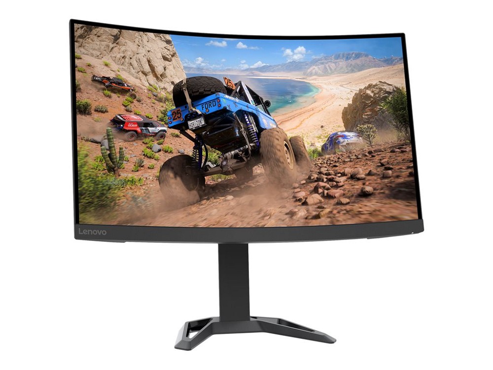 Lenovo G27qc-30 - LED-Monitor - gebogen - QHD - 68 hinten