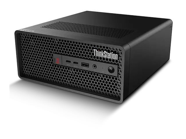 Lenovo ThinkStation P3 Ultra Gen 2 30J5 - MT hinte hinten