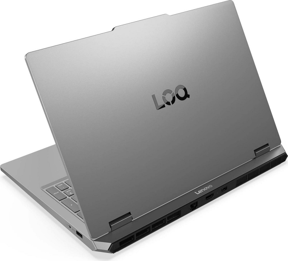 Lenovo LOQ Essential 15IRX11, Luna Grey, Core i5-13450HX, 16 hinten