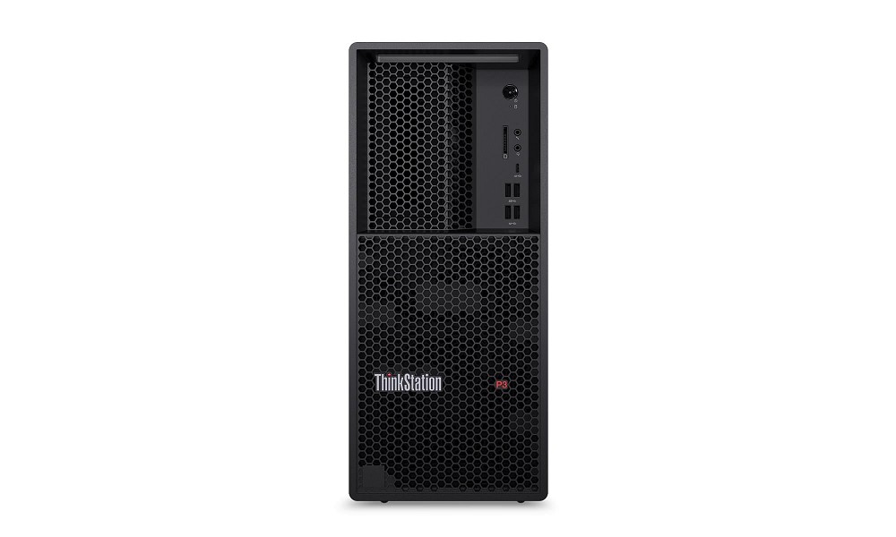 Lenovo ThinkStation P3 Tower – Intel Core i7-14700 hinten