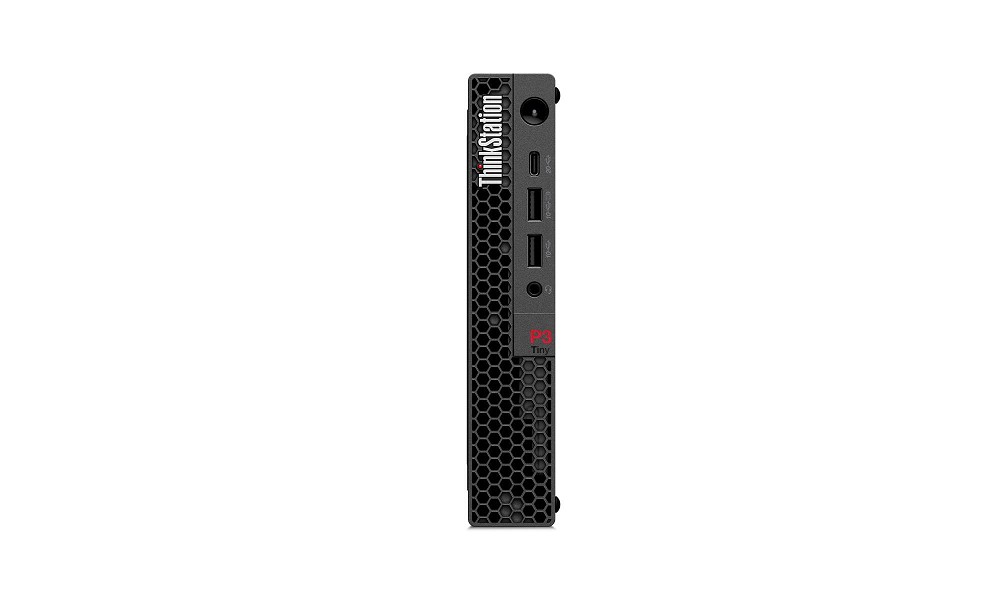 Lenovo ThinkStation P3 Tiny Gen 2 – Intel Core Ultra 5 245,  hinten