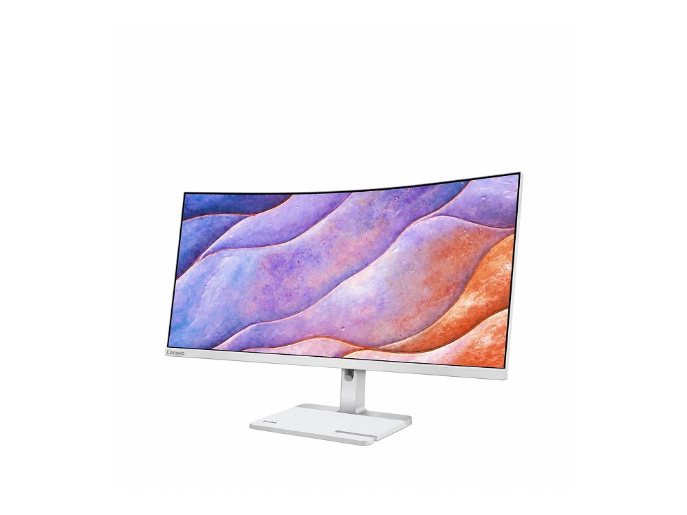 Lenovo L34W-4C - LED-Monitor - gebogen - 86.4 cm (34") links