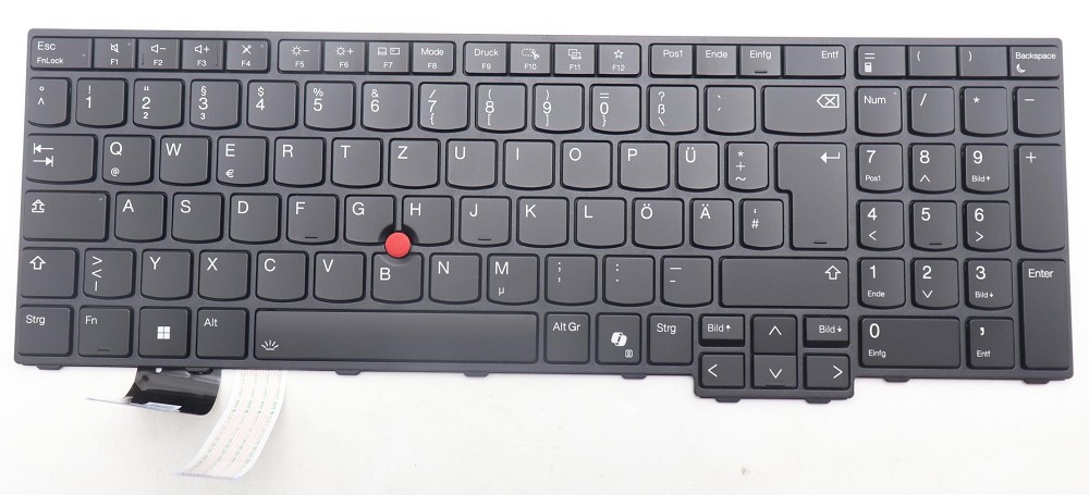 Lenovo Tastatur deutsch Backlight für ThinkPad L16 Gen 2, P16s Ge 925